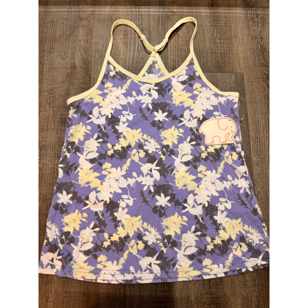 Women's Ivory Ella Alva Sleep Cami XS Purple Yellow Floral